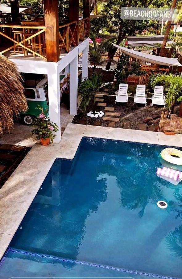 The Beach Break Hotel El Zonte Exterior foto