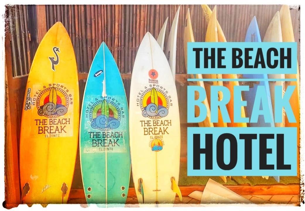 The Beach Break Hotel El Zonte Exterior foto